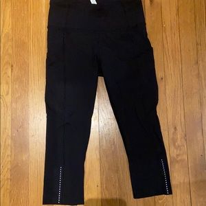 Lululemon Fast and free reflective 19” leggings